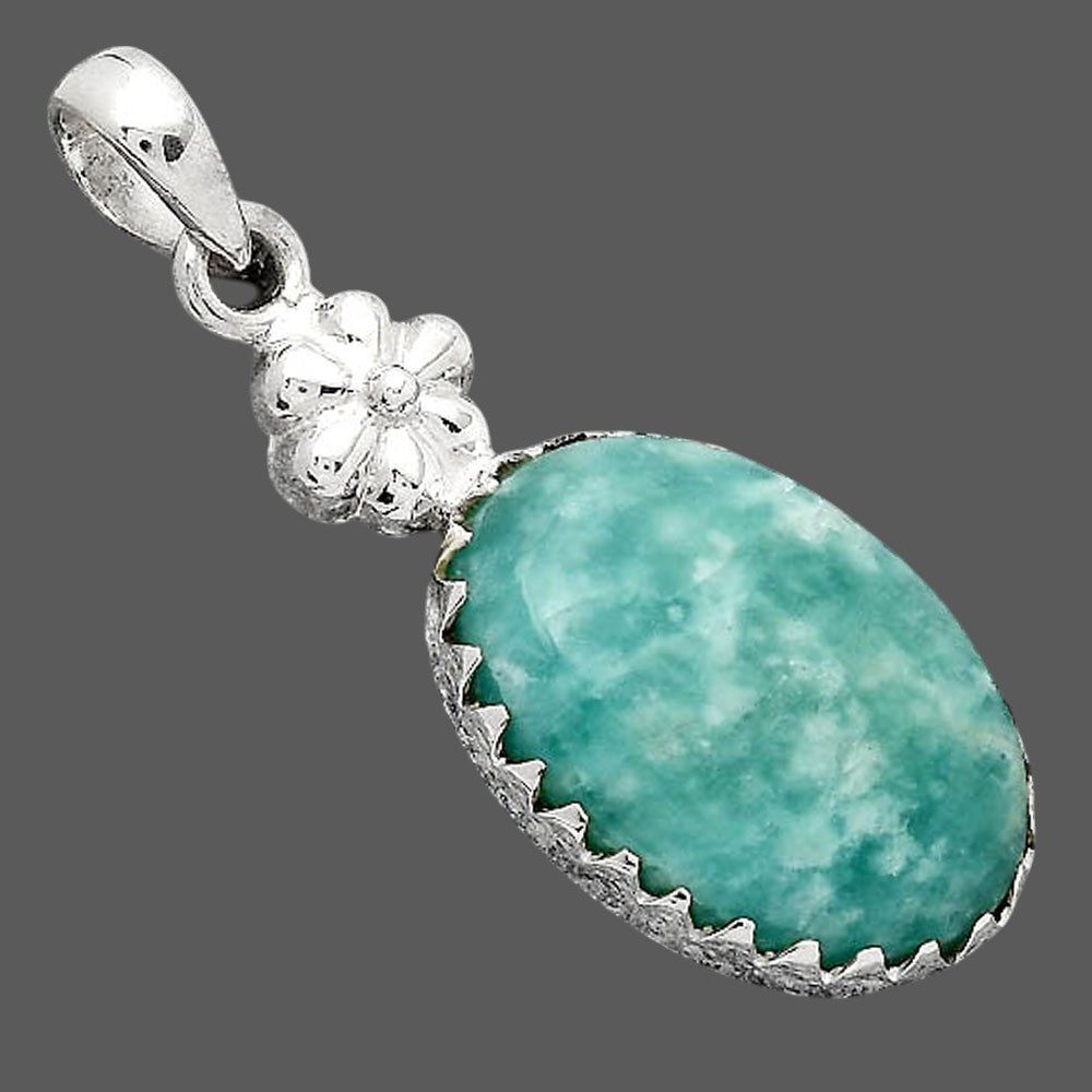 Natural Paraiba Amazonite Pendant P-1306 SDP155068