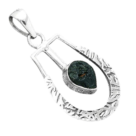 Natural Tektite Rough - Greek Pendant P-1343 SDP155092