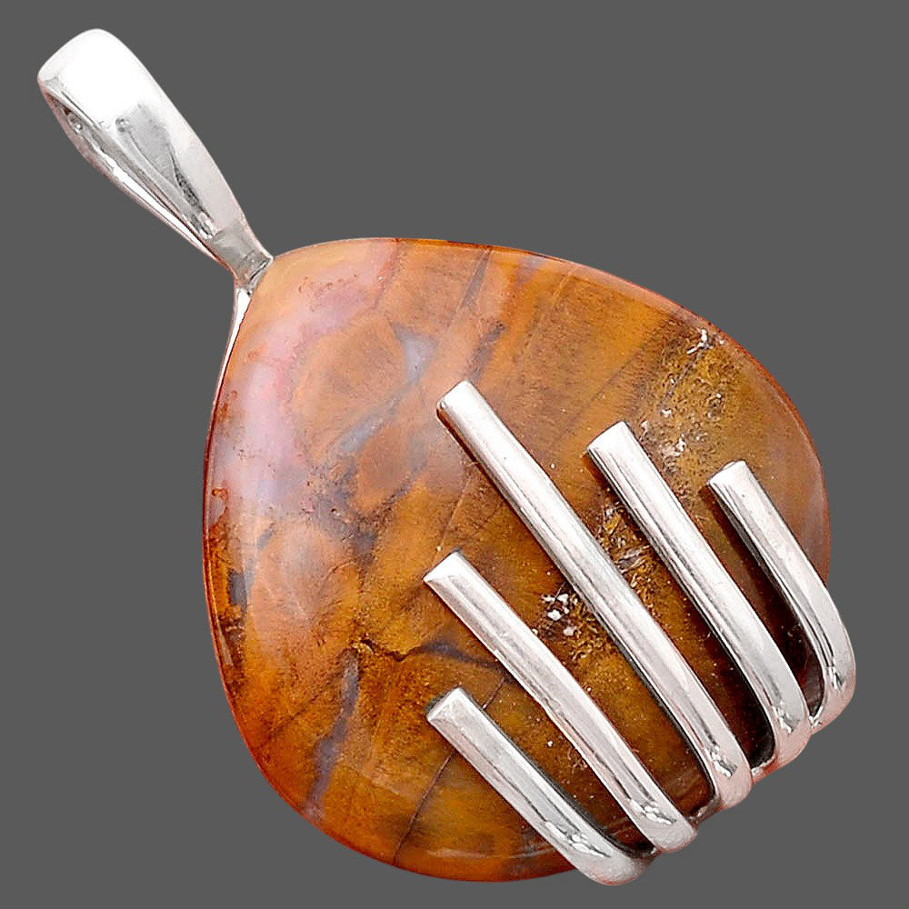 Natural Sandalwood Pendant P-1559 SDP155245