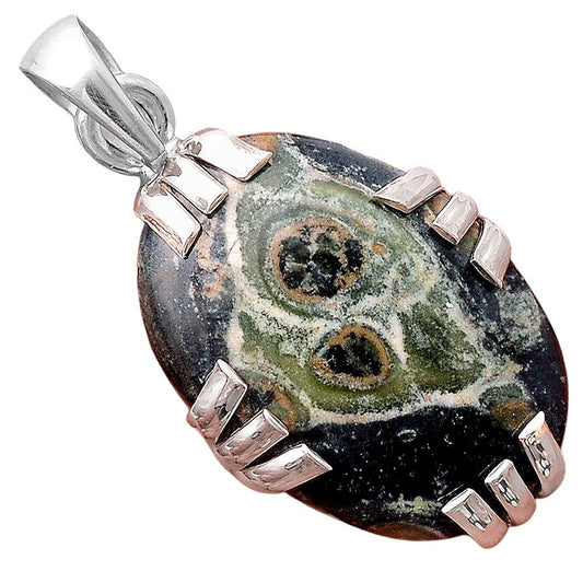 Natural Star Galaxy Jasper Pendant P-1564 SDP155255