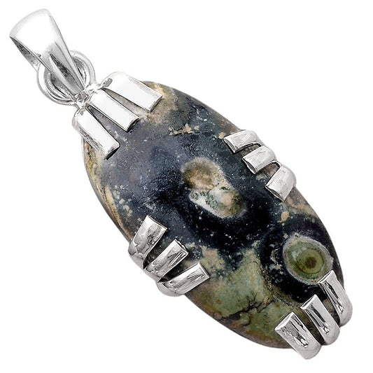 Natural Star Galaxy Jasper Pendant P-1564 SDP155256
