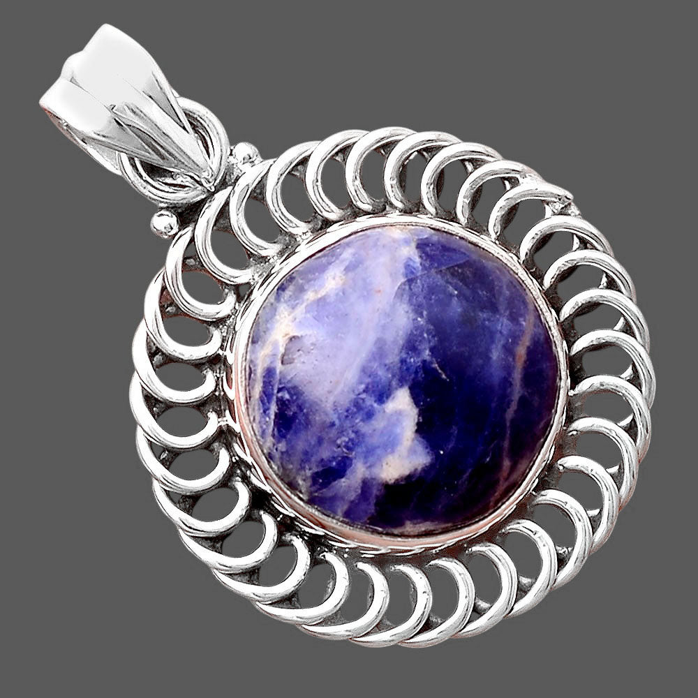 Natural Sodalite Pendant P-1476 SDP155274