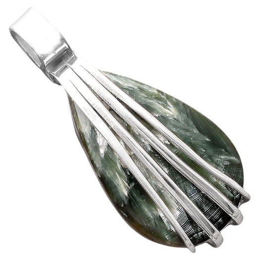 Natural Russian Seraphinite Pendant P-1302 SDP155292