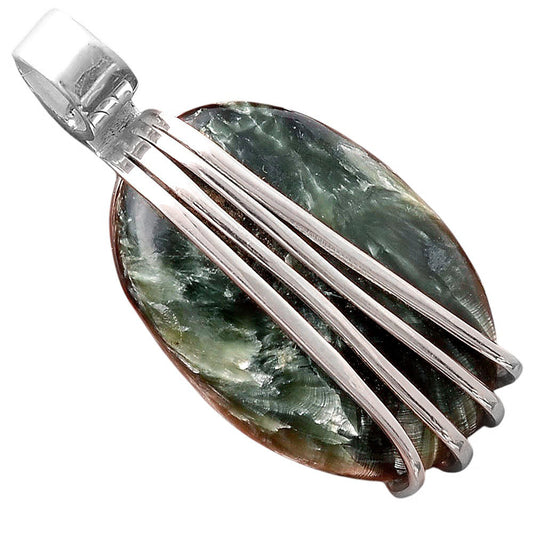 Natural Russian Seraphinite Pendant P-1302 SDP155298