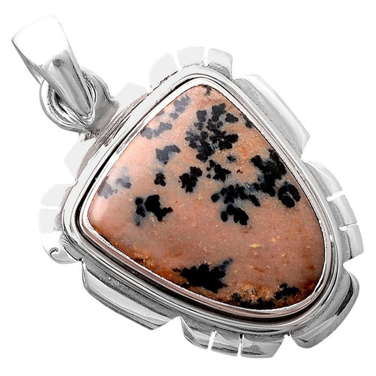 Natural Russian Honey Dendrite Opal Pendant P-1179 SDP155302