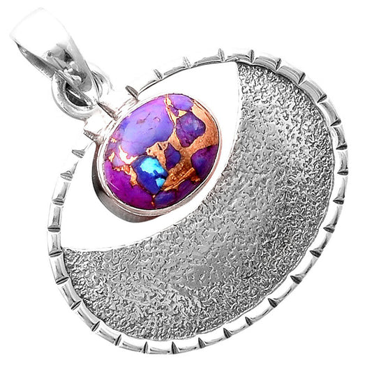 Copper Purple Turquoise - Arizona Pendant P-1630 SDP155310