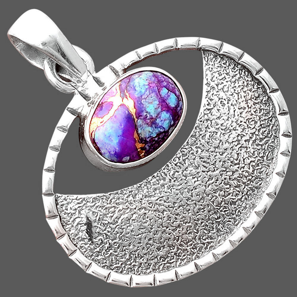 Copper Purple Turquoise - Arizona Pendant P-1630 SDP155314