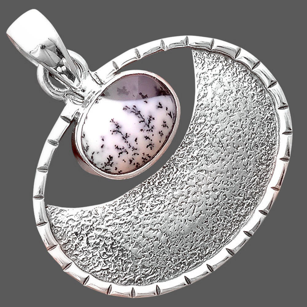 Merlinite Dendritic Opal - Turkey Pendant P-1630 SDP155316