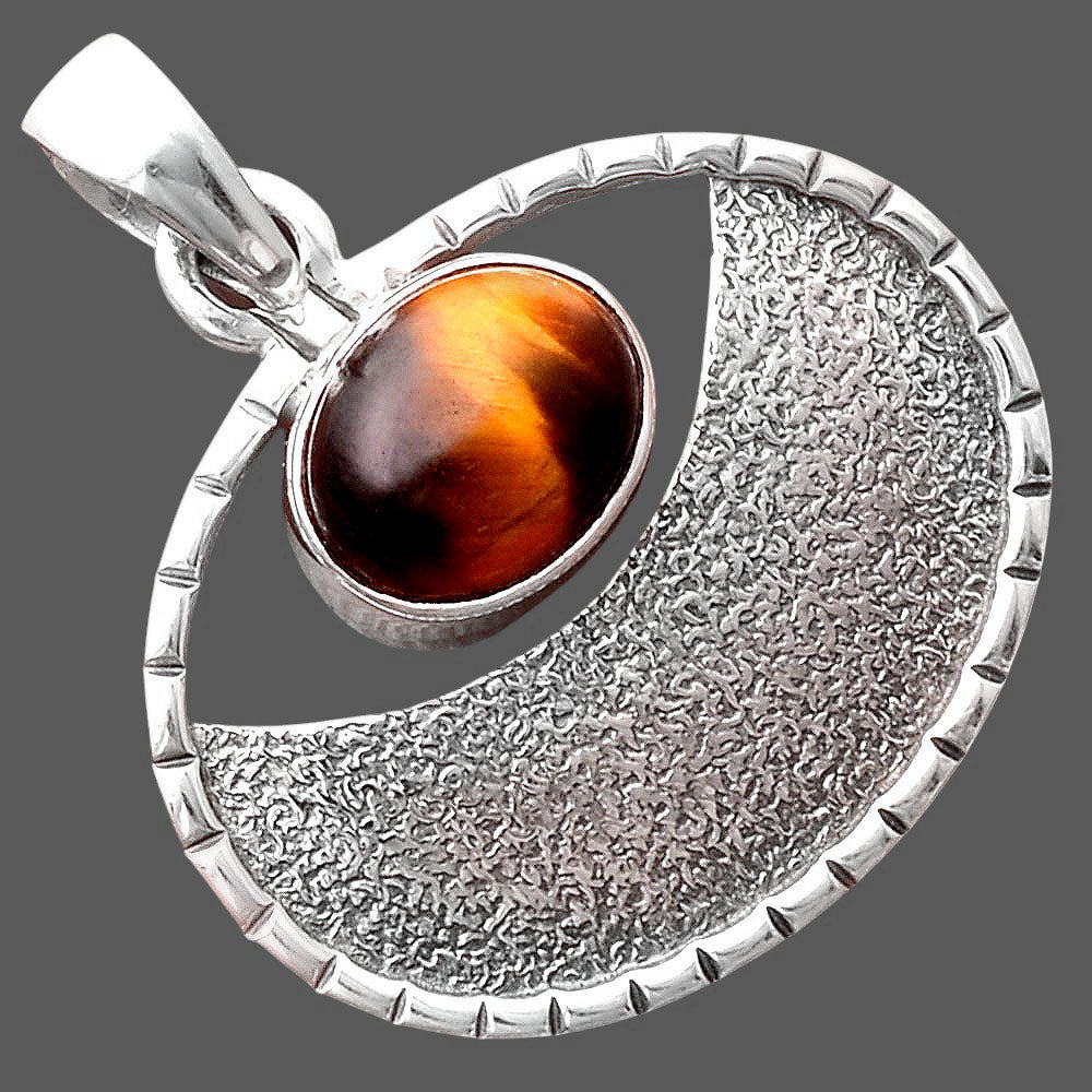 Natural Tiger Eye - Africa Pendant P-1630 SDP155319