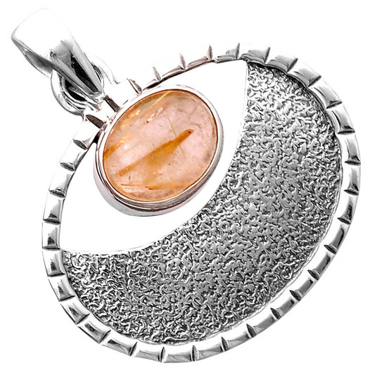 Natural Golden Rutile Pendant P-1630 SDP155325