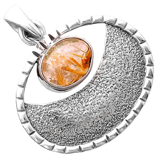 Natural Golden Rutile Pendant P-1630 SDP155327