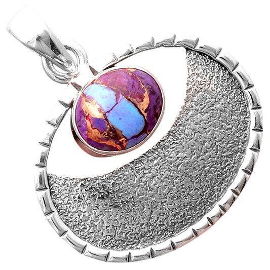 Copper Purple Turquoise - Arizona Pendant P-1630 SDP155331