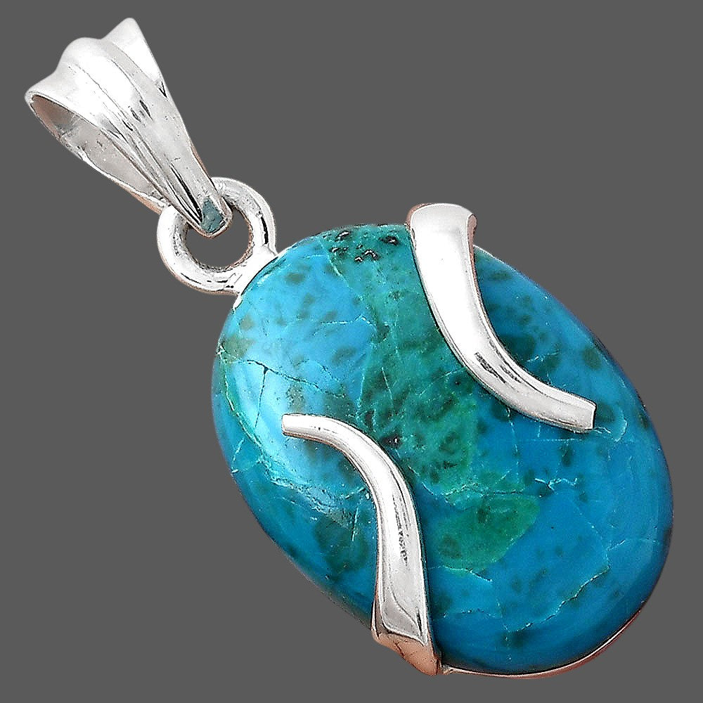 Natural Peruvian Opalina Pendant P-1560 SDP155378