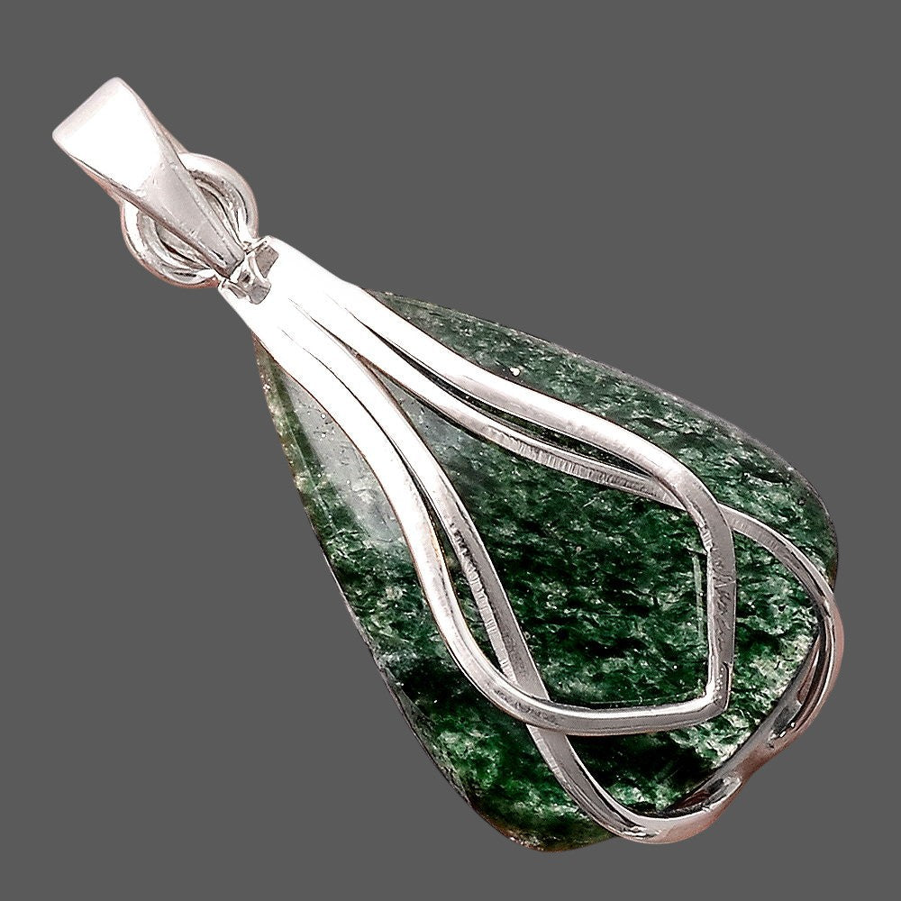 Natural Green Aventurine Pendant P-1303 SDP155393