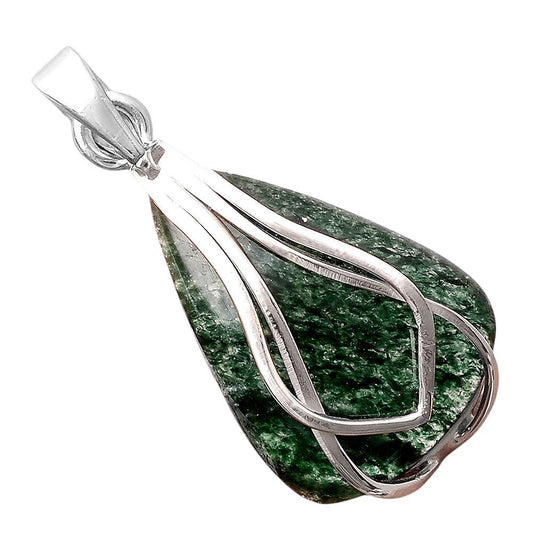 Natural Green Aventurine Pendant P-1303 SDP155393