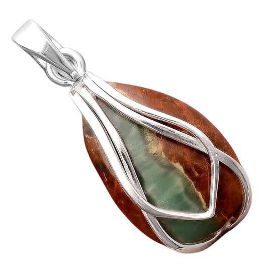 Natural Boulder Chrysoprase Australia Pendant P-1303 SDP155401