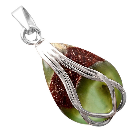 Natural Boulder Chrysoprase Australia Pendant P-1303 SDP155402