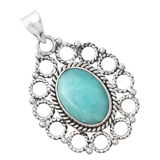 Natural Paraiba Amazonite Pendant P-1009 SDP155409