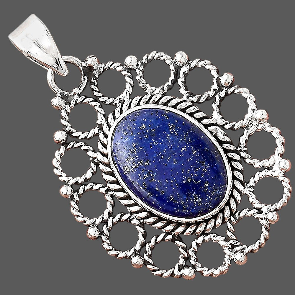Natural Lapis - Afghanistan Pendant P-1009 SDP155446