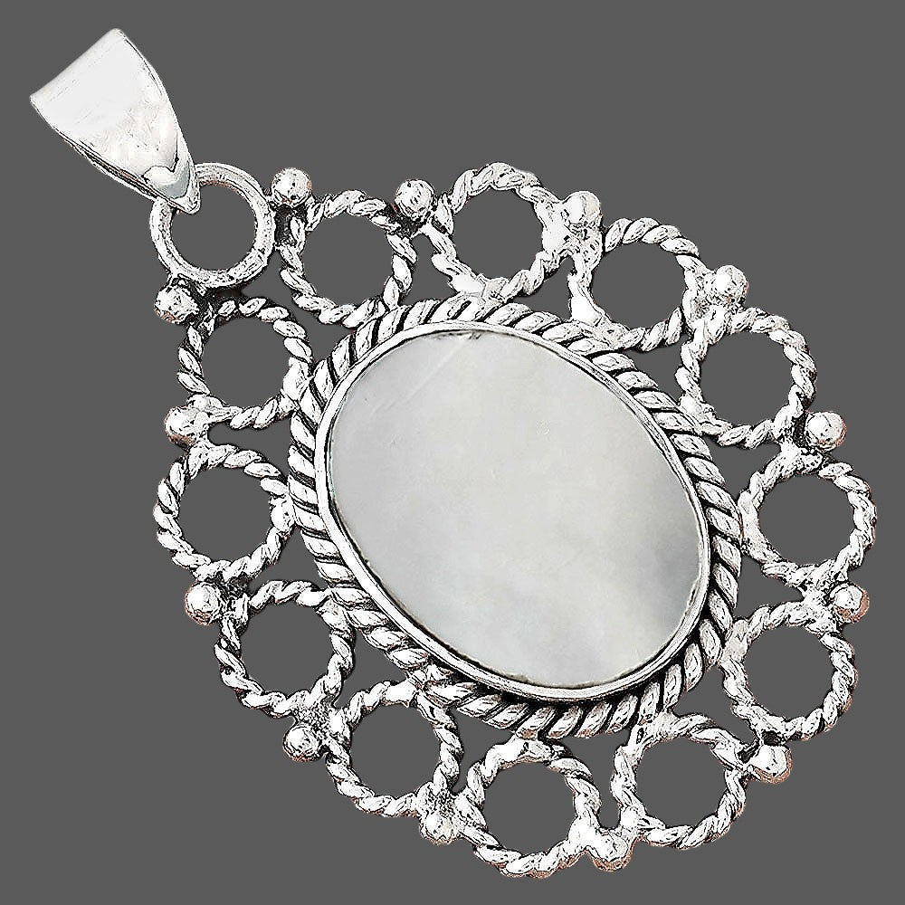 Natural Mother Of Pearl Pendant P-1009 SDP155451