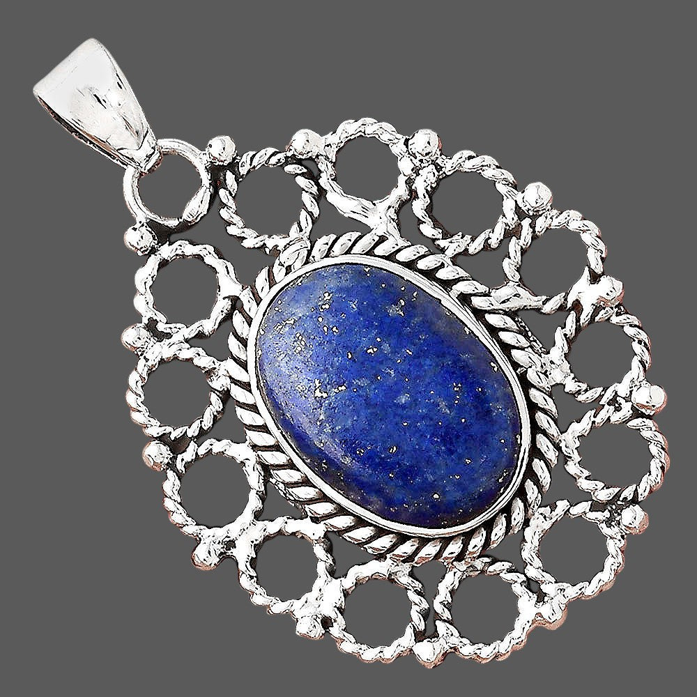 Natural Lapis - Afghanistan Pendant P-1009 SDP155452