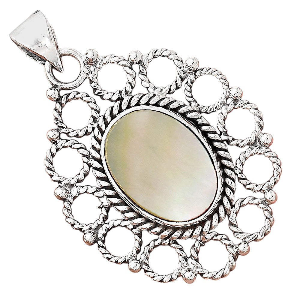Natural Mother Of Pearl Pendant P-1009 SDP155468