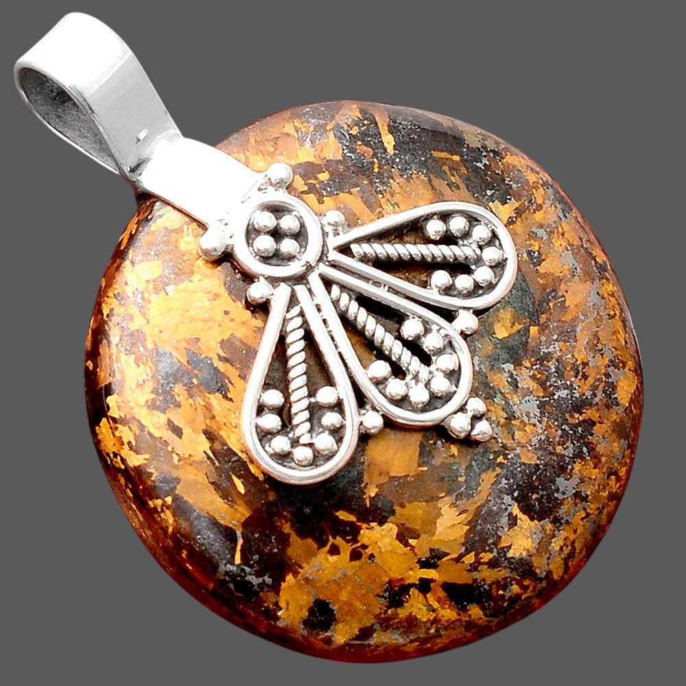 Natural Bronzite Pendant P-1469 SDP155512