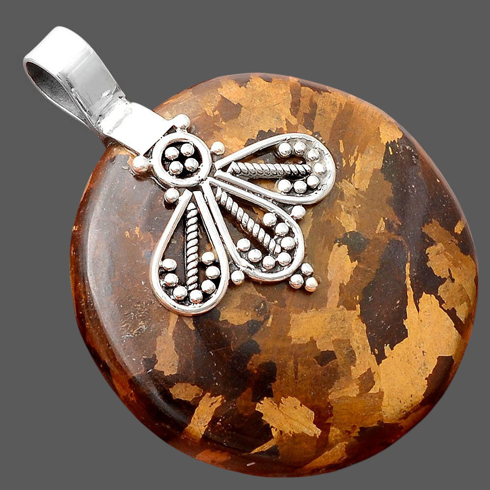 Natural Bronzite Pendant P-1469 SDP155514