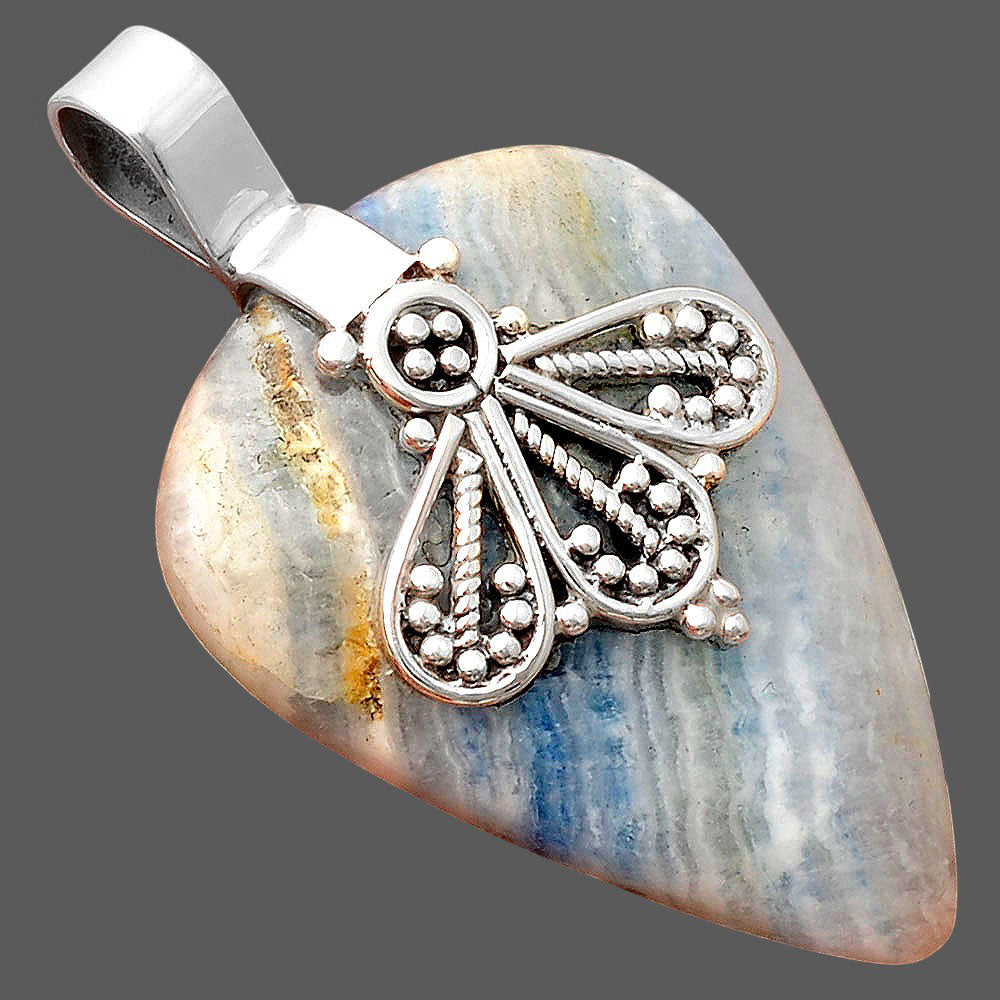 Natural Blue Scheelite - Turkey Pendant P-1469 SDP155519