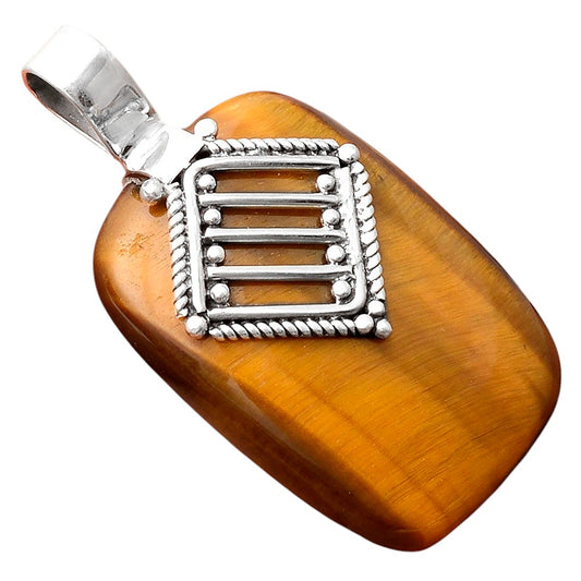 Natural Tiger Eye - Africa Pendant P-1462 SDP155544