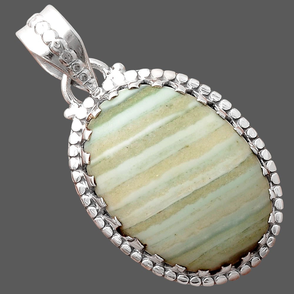 Natural Saturn Chalcedony Pendant P-1512 SDP155552