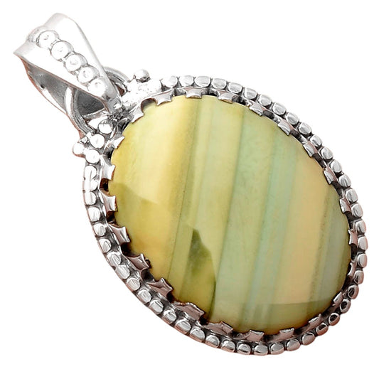 Natural Saturn Chalcedony Pendant P-1512 SDP155555
