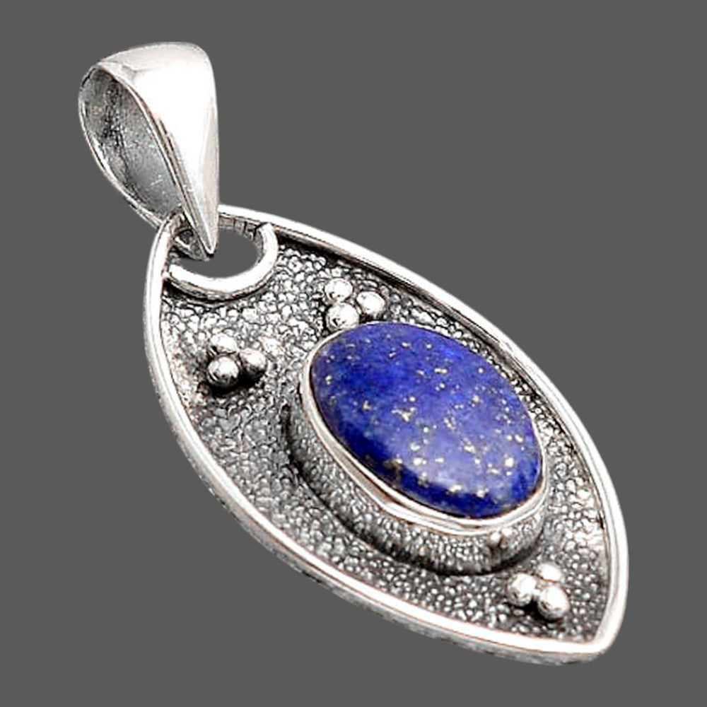 Natural Lapis - Afghanistan Pendant P-1524 SDP155755
