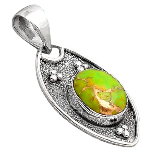 Copper Green Turquoise - Arizona Pendant P-1524 SDP155759
