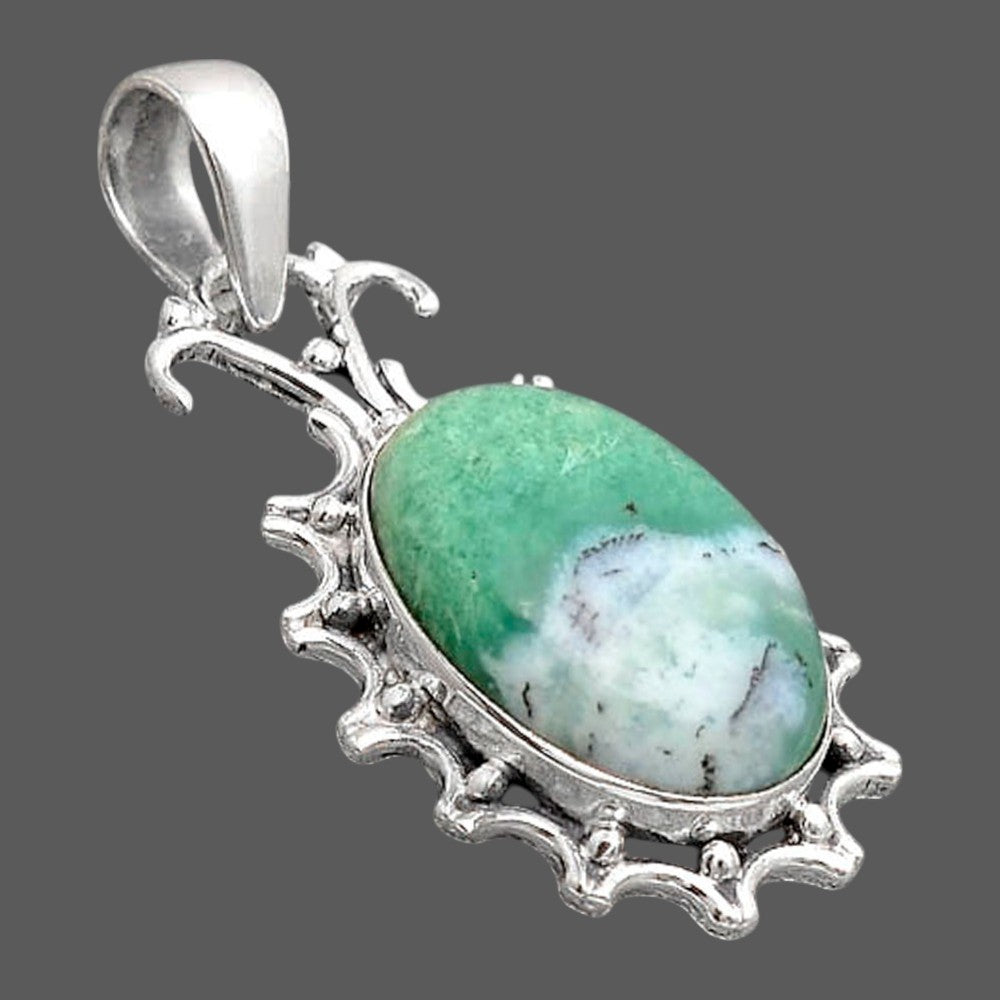 Dendritic Chrysoprase - Africa Pendant P-1249 SDP155765