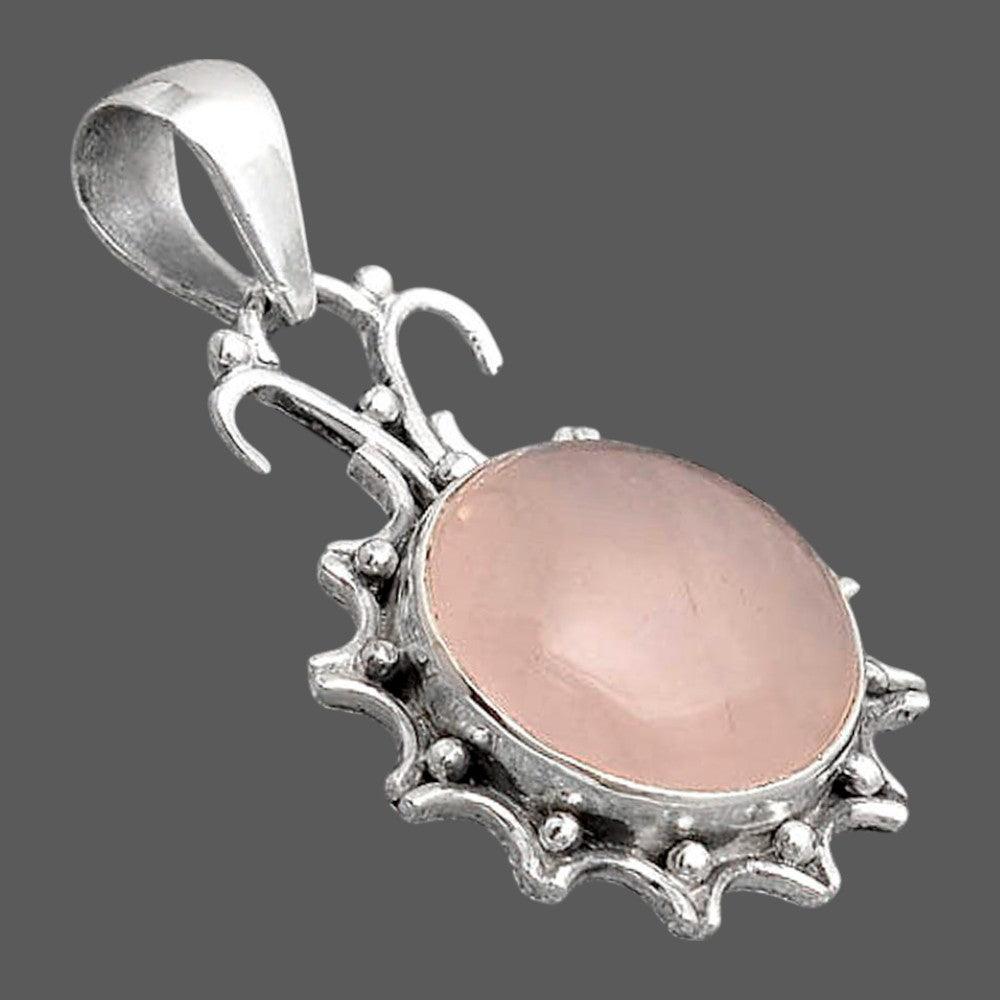 Natural Rose Quartz - Madagascar Pendant P-1249 SDP155770