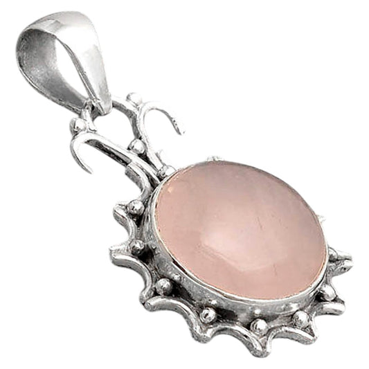Natural Rose Quartz - Madagascar Pendant P-1249 SDP155770