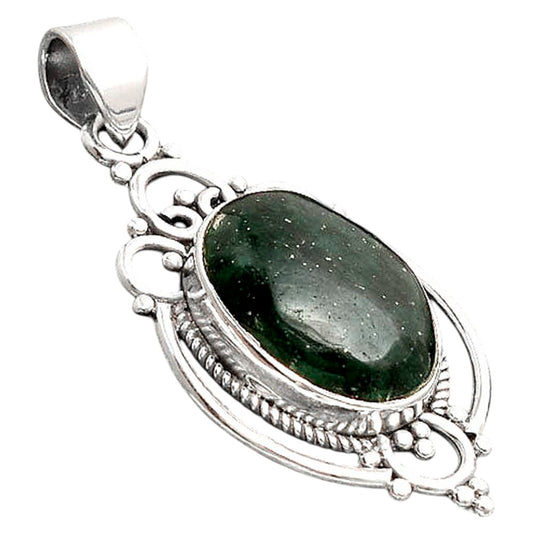 Natural Green Aventurine Pendant P-1569 SDP155809