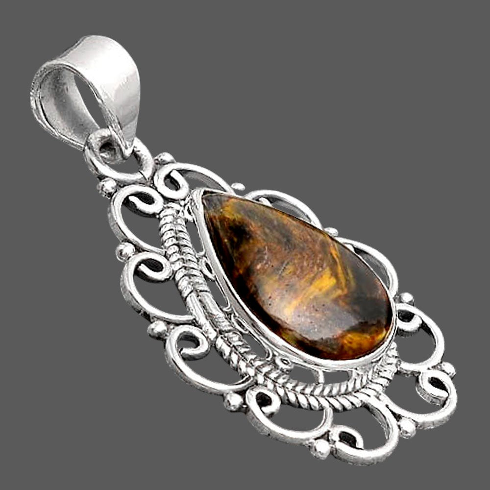 Natural Pietersite - Namibia Pendant P-1699 SDP155823