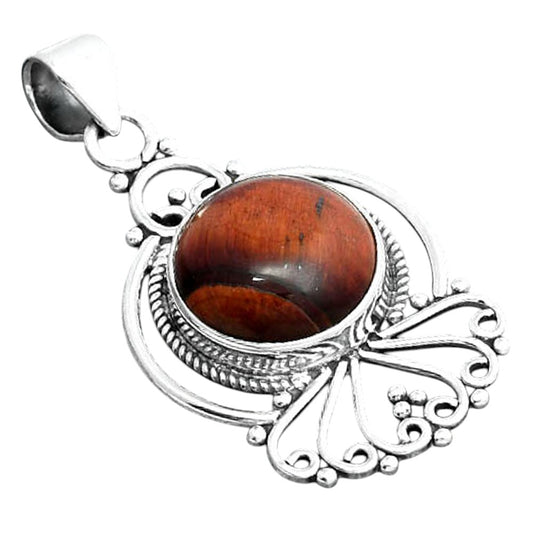 Natural Red Tiger Eye Pendant P-1544 SDP155876