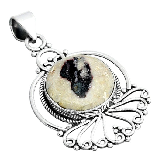 Natural Indian Blanket Jasper Pendant P-1544 SDP155878