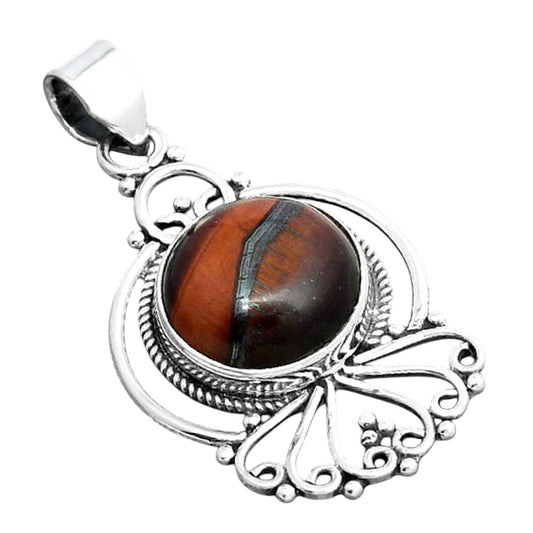 Natural Red Tiger Eye Pendant P-1544 SDP155895