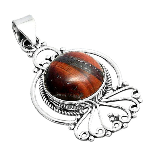 Natural Red Tiger Eye Pendant P-1544 SDP155896