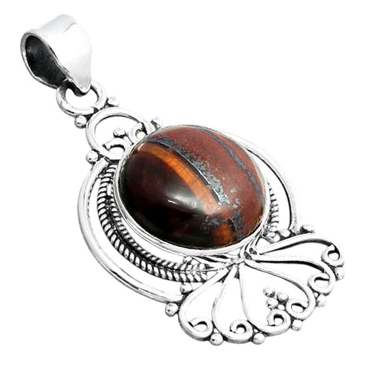Natural Red Tiger Eye Pendant P-1544 SDP155897