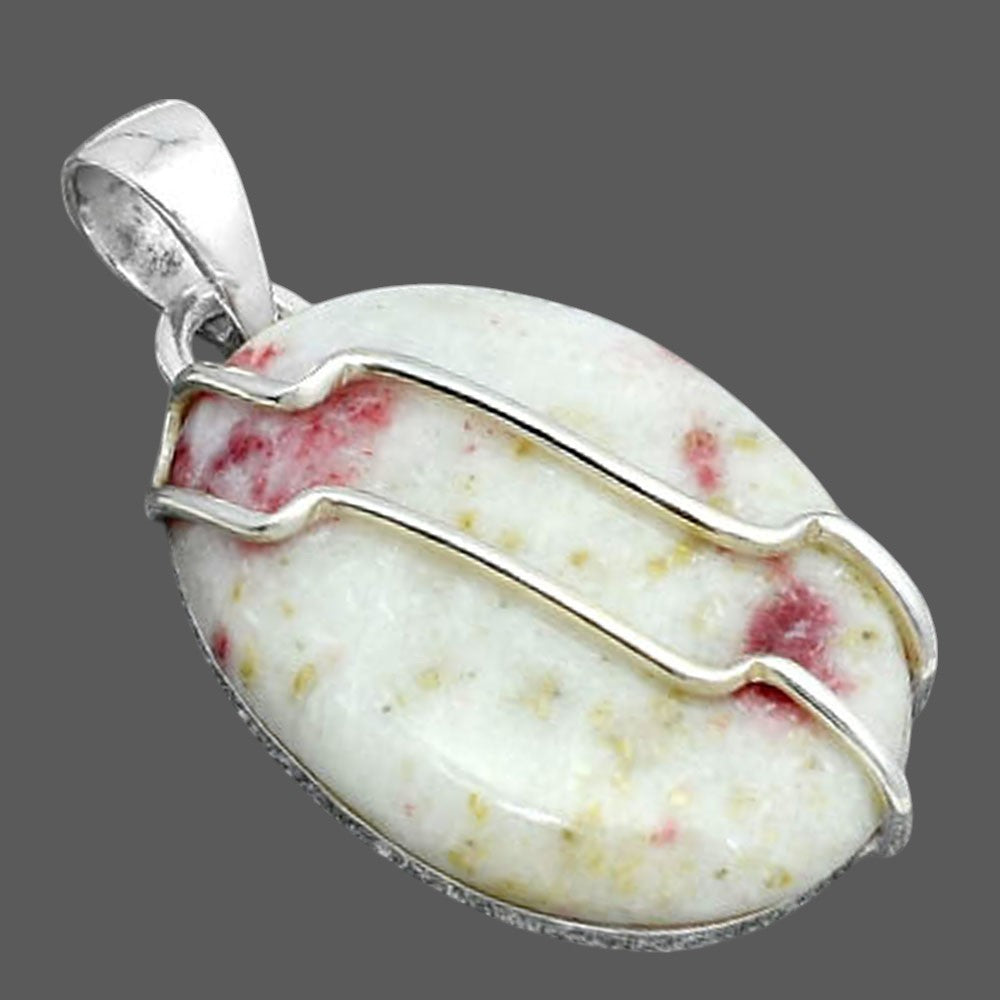 Natural Cinnabar Pendant P-1417 SDP155948