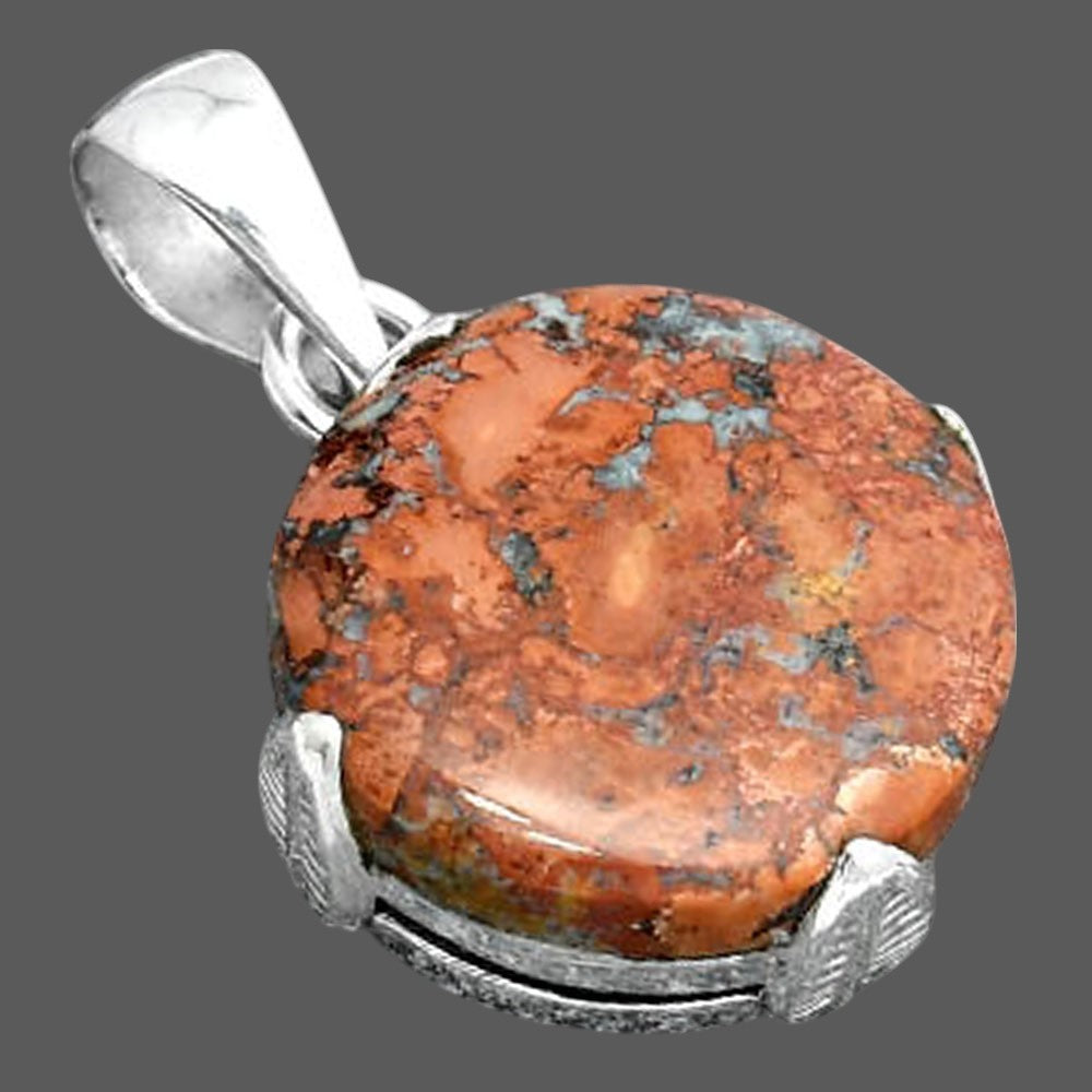 Natural Maligano Jasper - Indonesia Pendant P-1548 SDP155958