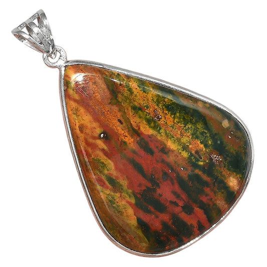 Natural Blood Stone - India Pendant P-1001 SDP155987