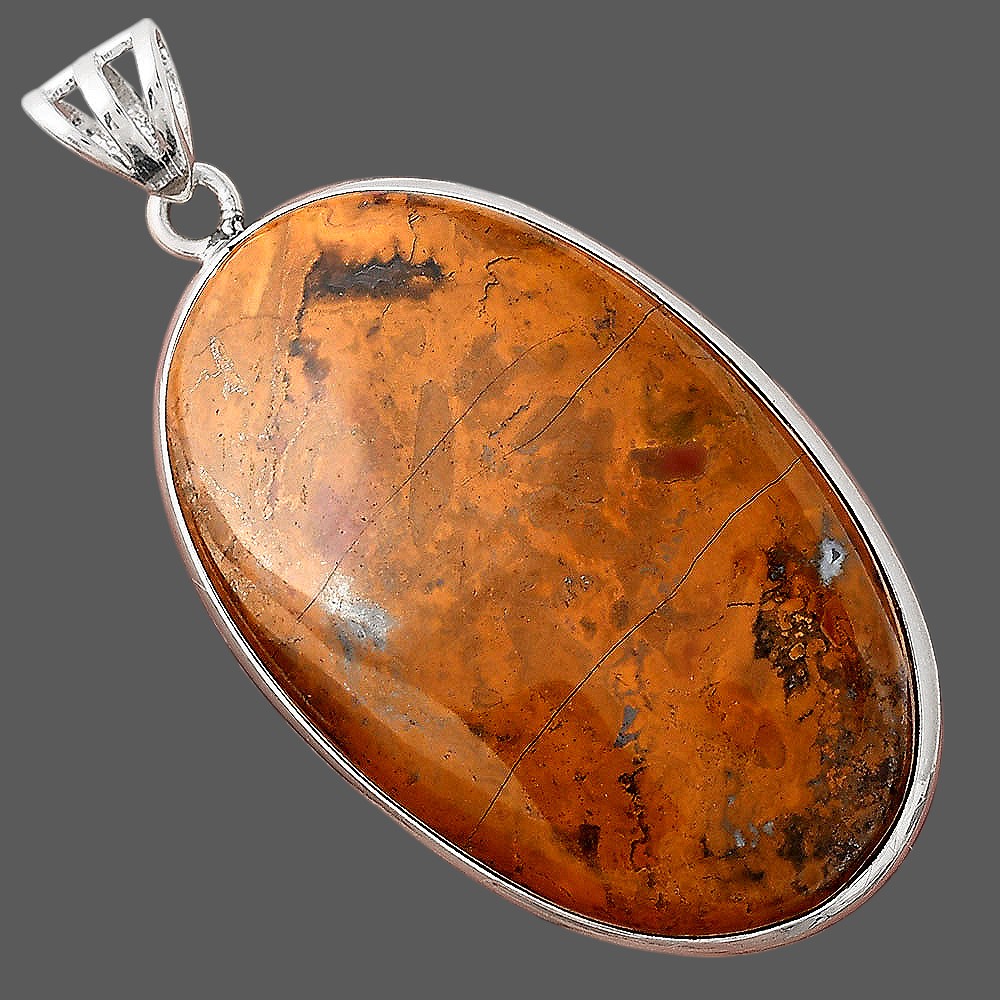 Natural Red Moss Agate Pendant P-1001 SDP155994