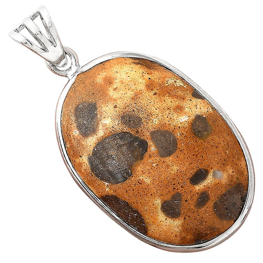 Natural Chert Breccia Crystal Pendant P-1001 SDP155996