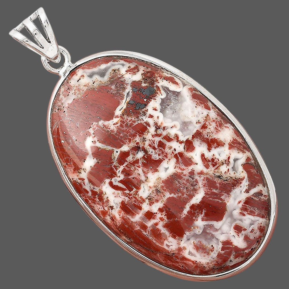 Natural Rosetta Picture Jasper Pendant P-1001 SDP156006